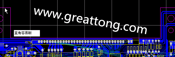 PCB設計案例分析：外型直角轉角造成PCB批量損壞