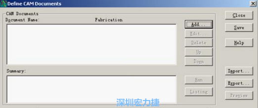 至此文件也已分析完及做了相應的優化和調整，接著可以按Alt+F、C打開CAM輸出窗口。